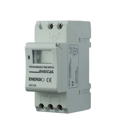 Таймер электронный недельный AHC15A ENERGIO