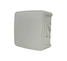 Коробка распределительная K115-1 (114х114х54) + лапки серая IP65 СКИМ