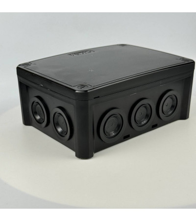 Розподільна коробка K160B (163х123х68) чорна IP66 СКІМ