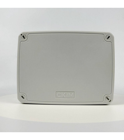 Розподільна коробка K160 (163x123x68) без отворів сіра IP67 СКІМ