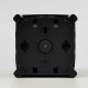 Розподільна коробка K85B-0 (88х88х52) чорна IP54 СКІМ