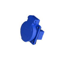 Розетка силовая встроенная 312 (2P+PE) Schuko 16A 220В IP44 ENERGIO