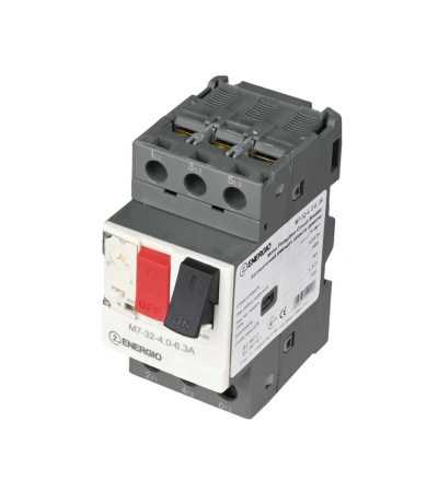 Автомат захисту двигуна (АЗД) M7-32 4.0-6.3А 3P 400В ENERGIO