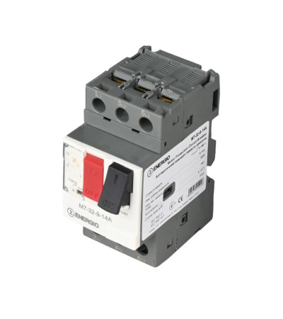 Автомат захисту двигуна (АЗД) M7-32 9-14А 3P 400В ENERGIO