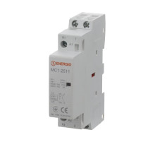 Модульный контактор MC1 2P 25A NO+NC ENERGIO
