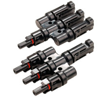 Конектор для сонячних панелей 1-3 потрійний MC4 50А ENERGIO