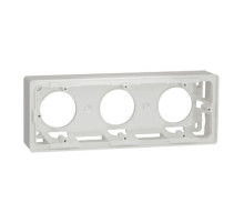 Коробка для открытой установки 3-посты (белый) Schneider Electric