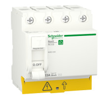 УЗО Диференціальний вимикач навантаження Resi9 4P 63A 30mA АС Schneider Electric