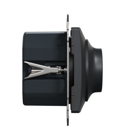 Димер для LED поворотный RC 3-370 Вт Sedna Design (черный) Schneider Electric