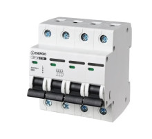 Автоматический выключатель SP-4P C 16А 6кА Energio
