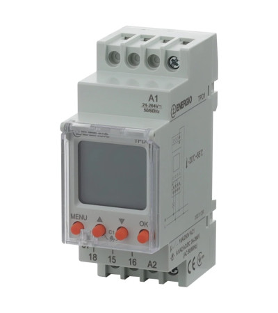 Таймер недельный электронный 24-264V AC/DC TPD1 ENERGIO