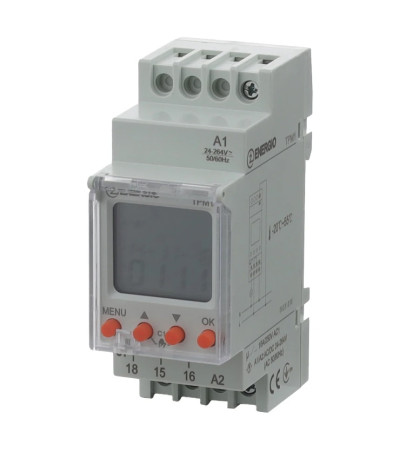 Многофункциональный таймер 24-240V AC/DC TPM1 ENERGIO