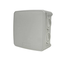 Коробка распределительная K115 (114х114х54) серая IP65 СКИМ