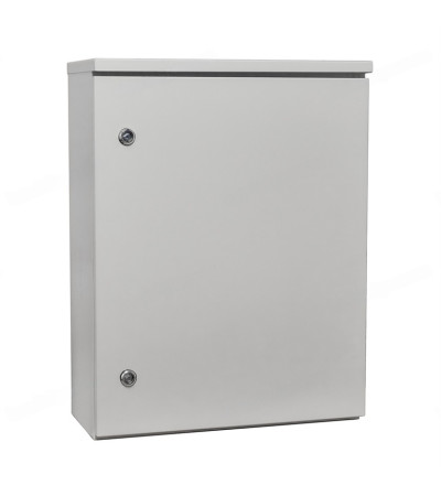 Металлический щит монтажный OPTIMAL ЩМП (1200х750х300) уличный IP54 со съемной панелью ЛОЗА