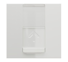 RJ45 накладка для раз'єму 2 модуль (білий) Schneider Electric